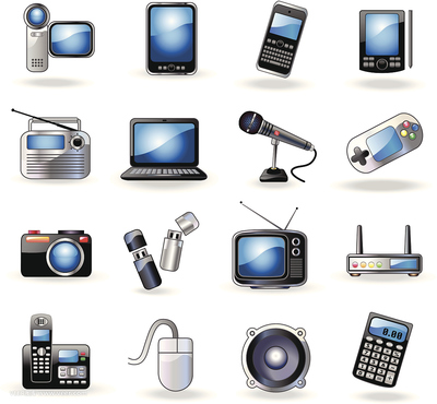 电子产品图标 科技之眼，体验之窗